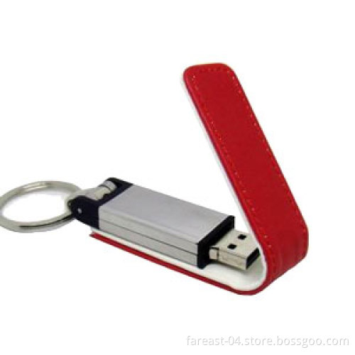 Leather USB Flash Drive 256GB Pen Drive USB Stick